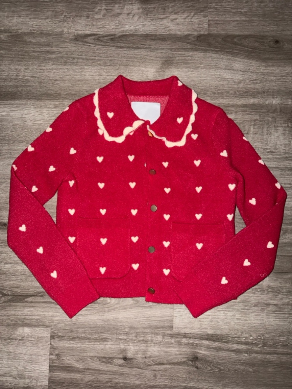 NVLT Heart Icon knit jacket - Picture 5 of 8